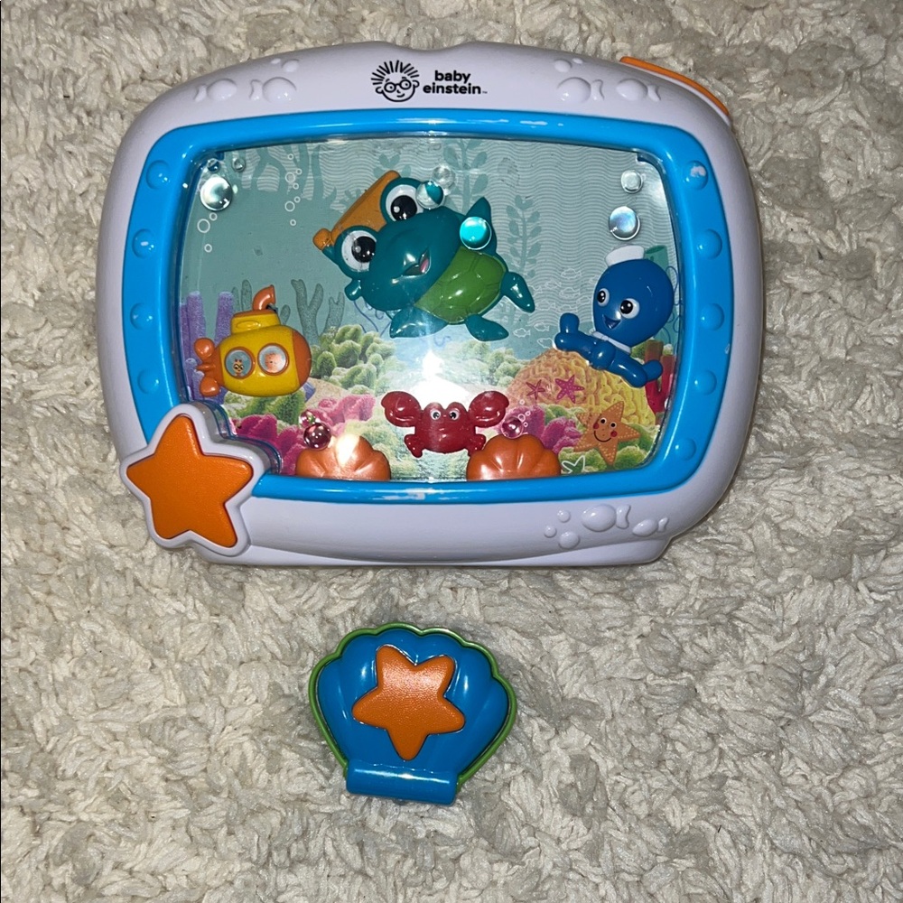 Baby Einstein Sea Dreams Soother Musical Baby Crib Toy and Sound Machine
